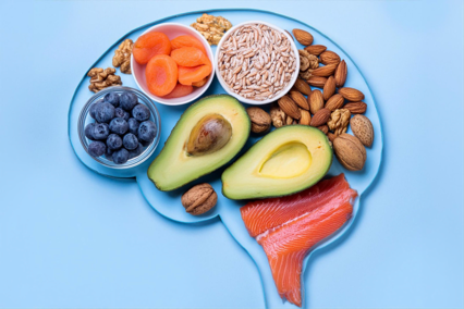 cervello con alimenti
